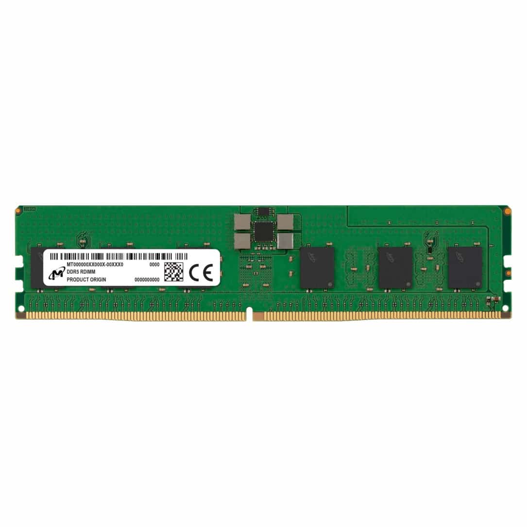 Pamięć serwerowa Micron RDIMM 24GB DDR5 5600MHz ECC zarejestrowana