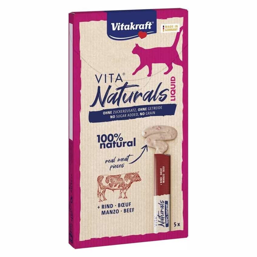 Przysmaki dla psa VITAKRAFT Vita Naturals Wołowina 5x15g