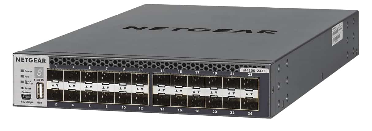 Zarządzany przełącznik Netgear XSM4324FS-100NES 24 porty 10GbE
