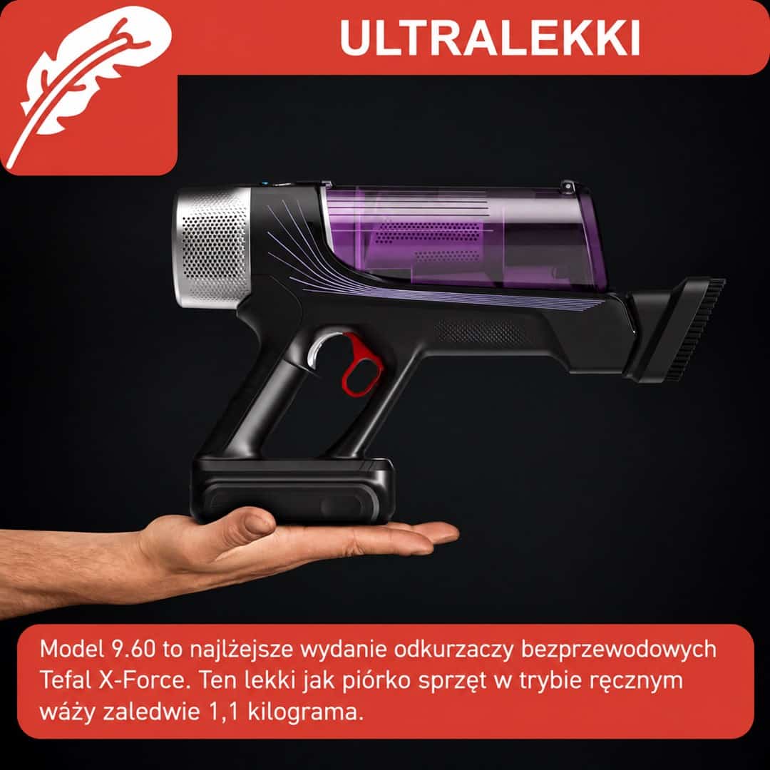 Odkurzacz bezprzewodowy Tefal X-Force Flex 9.60