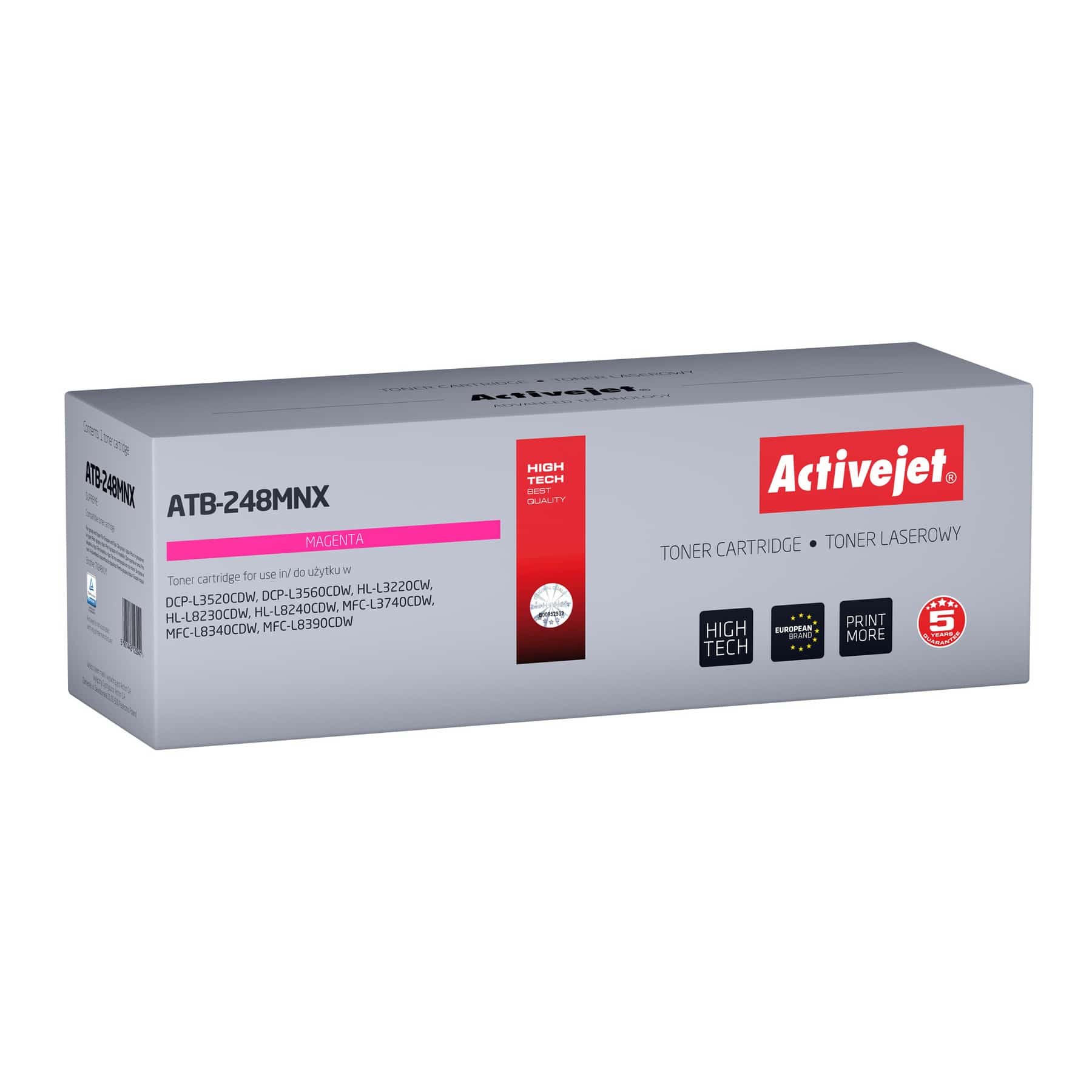 Toner zamiennik Activejet ATB-248MNX do drukarek Brother