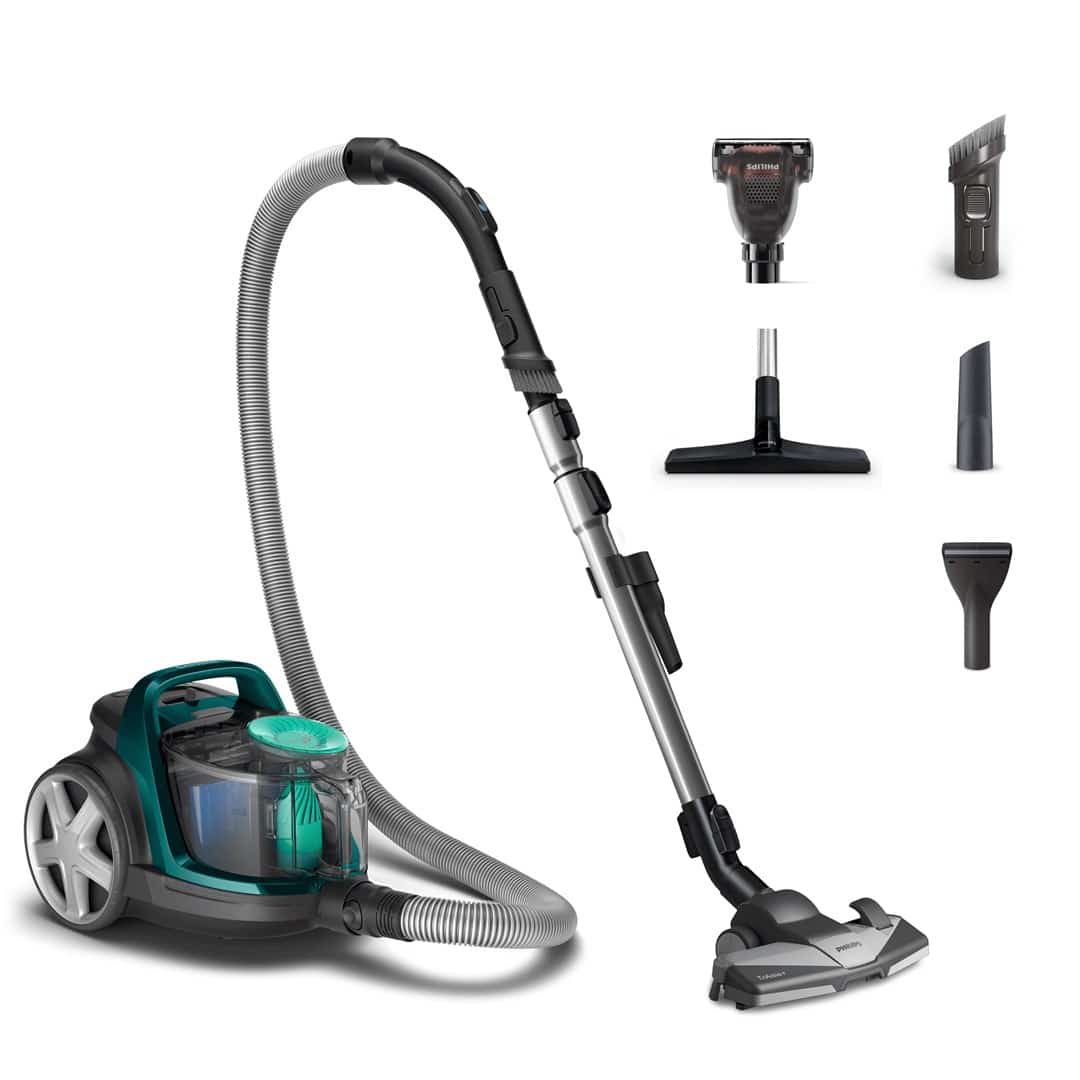 Odkurzacz bezworkowy Philips PowerPro Active FC9556/09 (750W; kolor czarny)