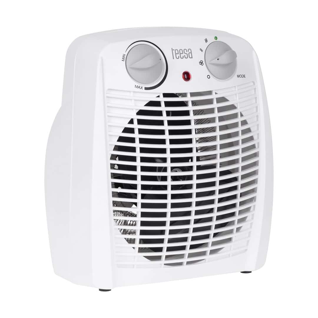 TEESA TERMOWENTYLATOR 0,8KW/1,2KW/2KW BIAŁY TSA8059
