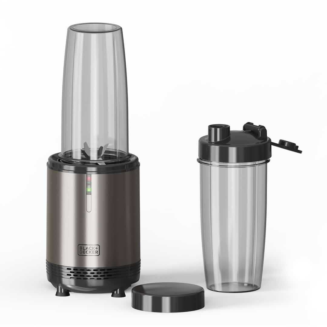 Blender personalny Black+Decker BXJBA1203E | 1000W + 2 butelki + 2 zakrętki