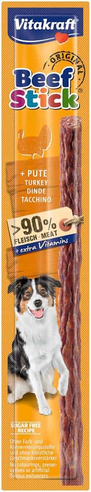 Przysmak dla psa VITAKRAFT Beef Stick z indykiem 1 szt.