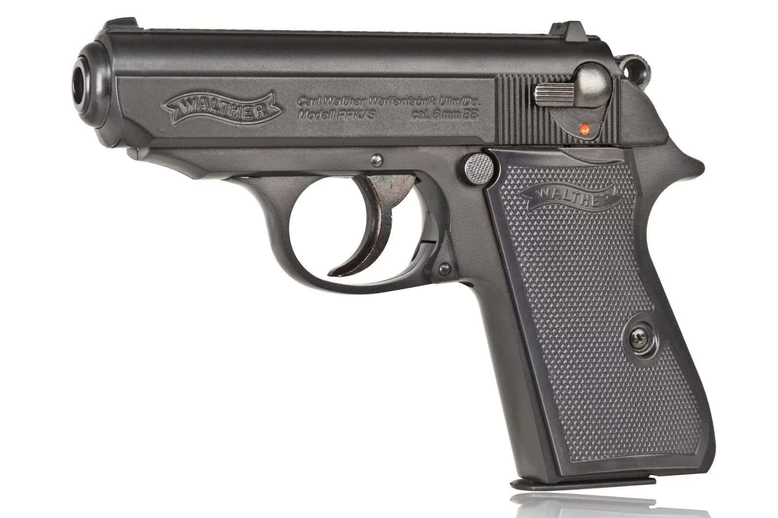 Pistolet ASG Walther PPK/S sprężynowy (Outlet)