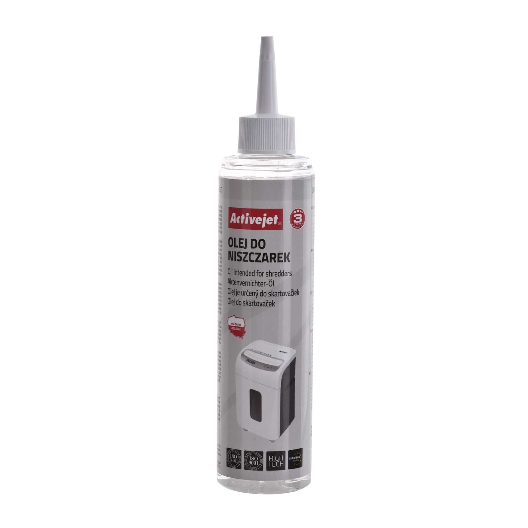 Olej do niszczarek Activejet ASO-250 250ml