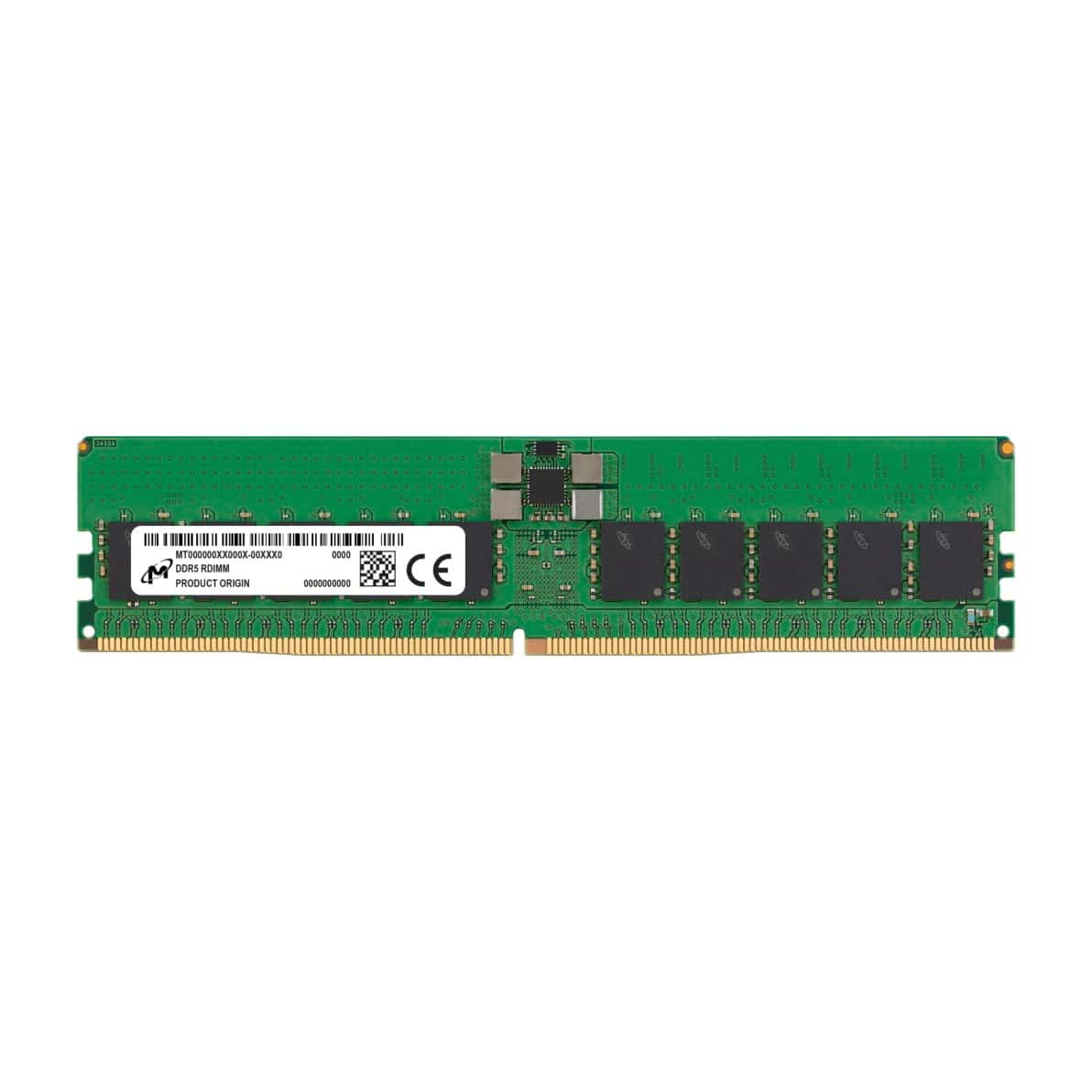 Pamięć serwerowa Micron RDIMM 32GB DDR5 5600MHz ECC zarejestrowana
