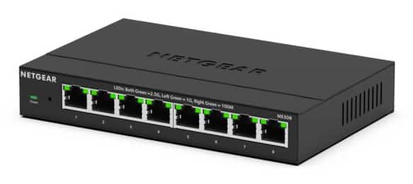 Przełącznik Netgear MS308E 8-portowy Niezarządzalny 2,5 Gb/s