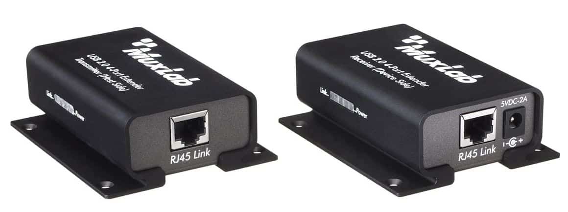 Zestaw Extender USB 2.0 4-portowy MUXLAB 500072