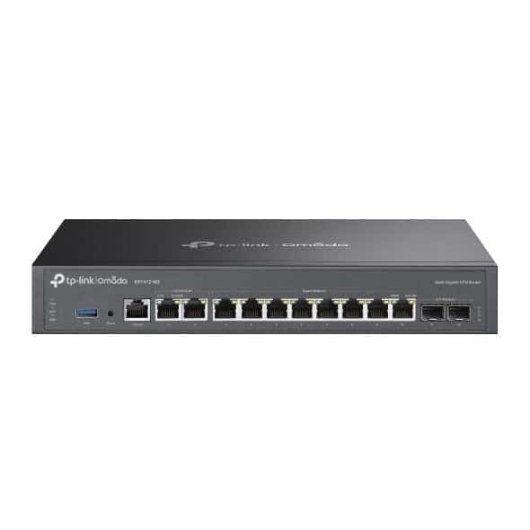 Router TP-Link Omada ER7412-M2, 2.5 Gigabit Ethernet, Gigabit Ethernet, czarny