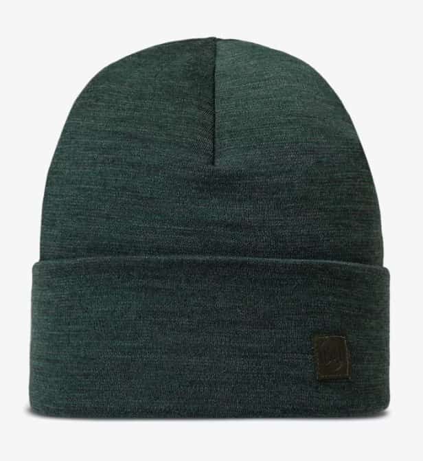 Czapka Buff Merino Heavyweight, solid forest