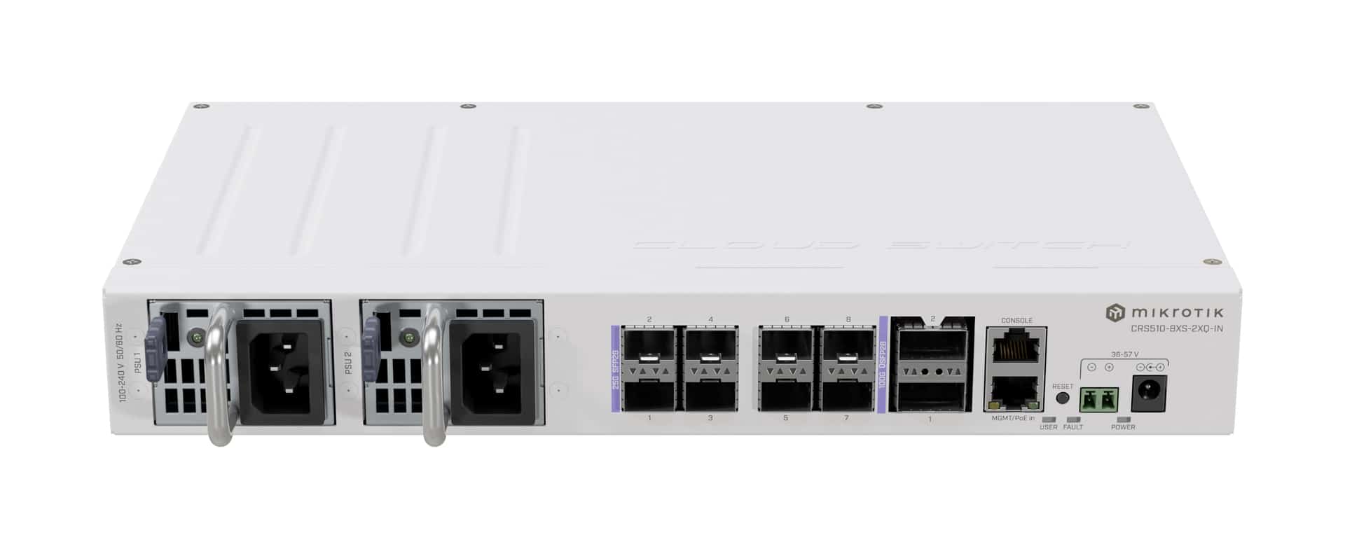 Switch zarządzany MikroTik CRS510-8XS-2XQ-IN 11p