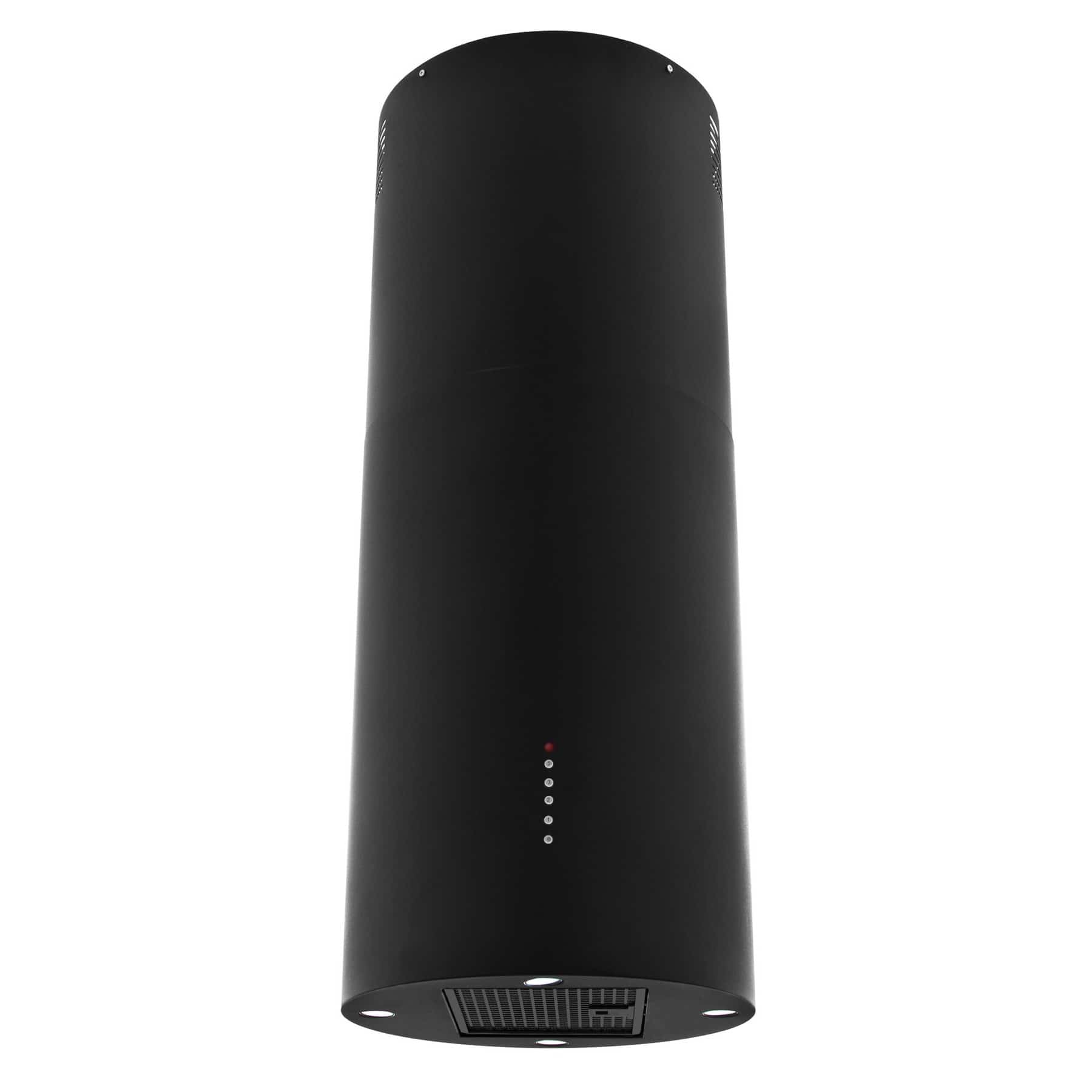 Okap wyspowy tuba AKPO WK-4 ISLA BALMERA SLIM CZARNY MAT T450 M3